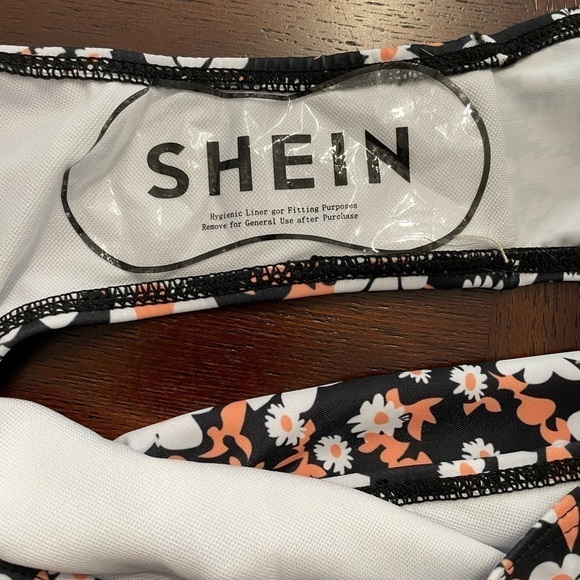 Sheri women’s floral print Mesh insert one piece swimsuit size X- Large - Picture 4 of 4